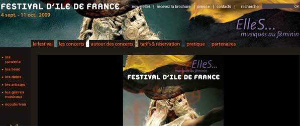 Festival d'Ile de France 2009