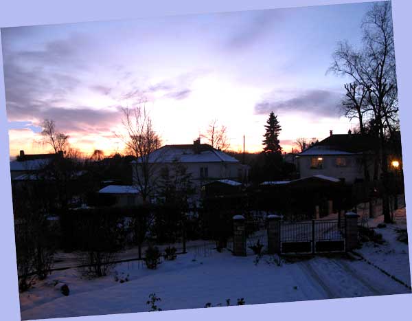 Vu de ma fenêtre, 14 janvier 2010