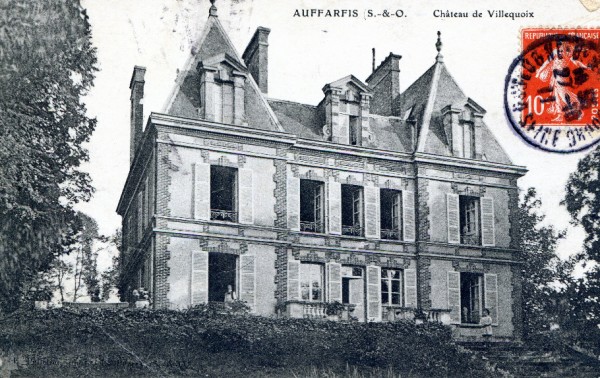 Auffargis Château de Villequoy, 1911
